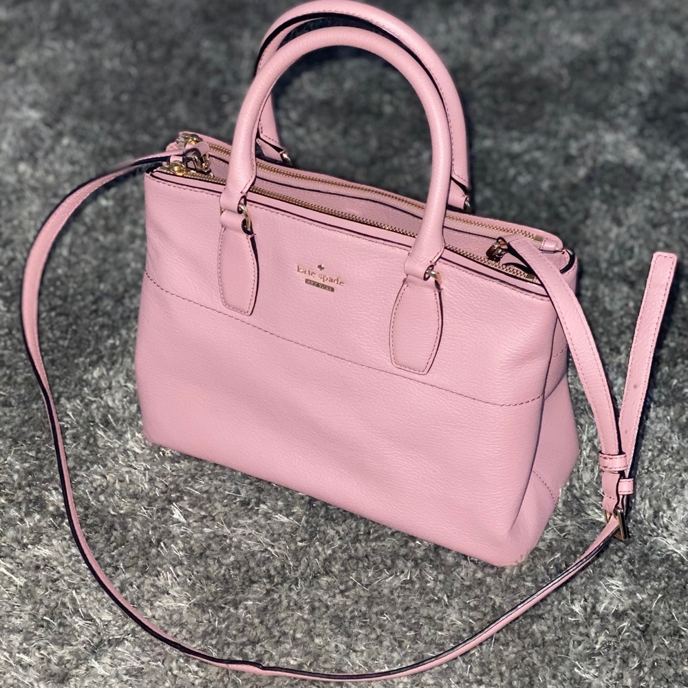 KATE SPADE dusty peony luxury handbag